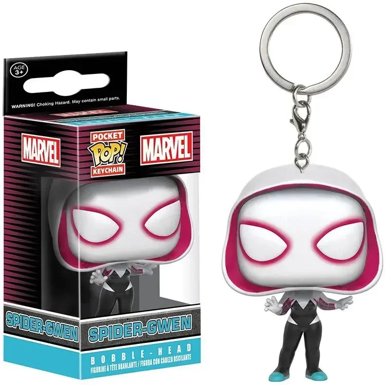 NEW FUNKO POP Spider-Man Spider-GWEN GREEN GOBLIN ZOMBIE HUNTER SPIDEY Peter Parker Mysterio Keychain Vinyl Figure Toys - Image 8