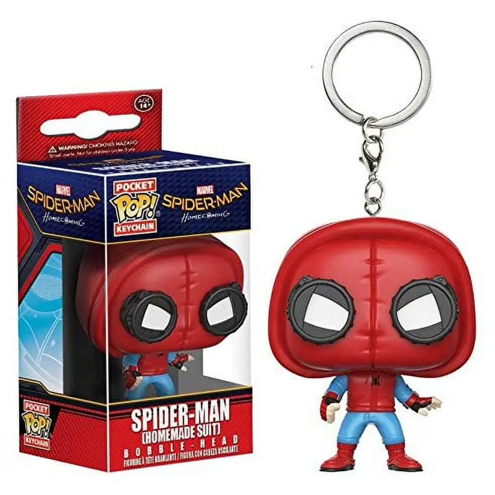 NEW FUNKO POP Spider-Man Spider-GWEN GREEN GOBLIN ZOMBIE HUNTER SPIDEY Peter Parker Mysterio Keychain Vinyl Figure Toys - Image 5