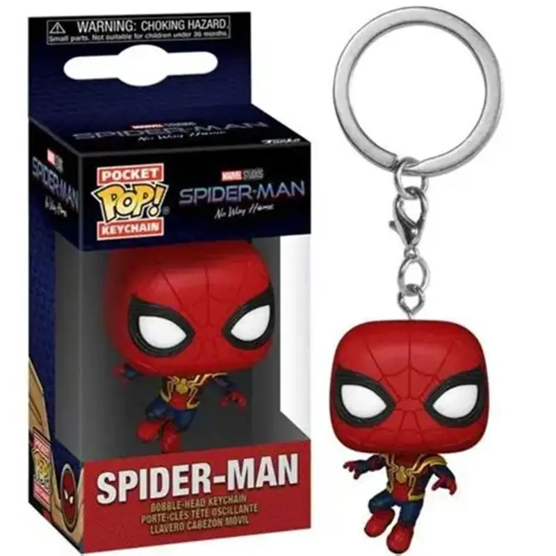 NEW FUNKO POP Spider-Man Spider-GWEN GREEN GOBLIN ZOMBIE HUNTER SPIDEY Peter Parker Mysterio Keychain Vinyl Figure Toys - Image 4