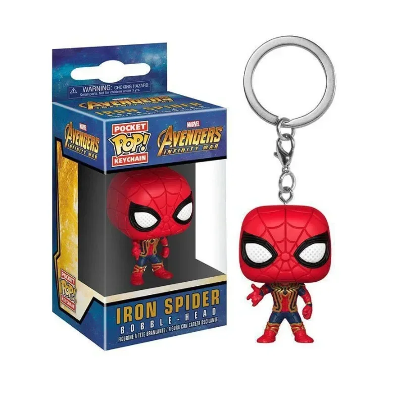 NEW FUNKO POP Spider-Man Spider-GWEN GREEN GOBLIN ZOMBIE HUNTER SPIDEY Peter Parker Mysterio Keychain Vinyl Figure Toys - Image 19