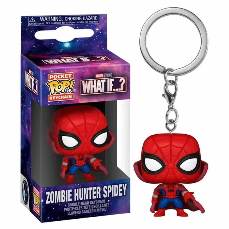 NEW FUNKO POP Spider-Man Spider-GWEN GREEN GOBLIN ZOMBIE HUNTER SPIDEY Peter Parker Mysterio Keychain Vinyl Figure Toys - Image 20