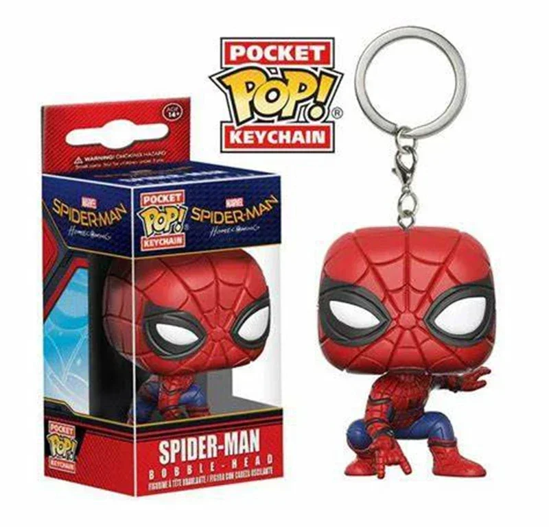 NEW FUNKO POP Spider-Man Spider-GWEN GREEN GOBLIN ZOMBIE HUNTER SPIDEY Peter Parker Mysterio Keychain Vinyl Figure Toys - Image 17