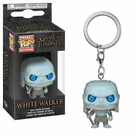 FUNKO pop Movie TV Game of Jon Snow Daenerys Davos Ghost Night King Thrones Tylion Drogon KeyChain Figure Model Collectible Toys - Image 4