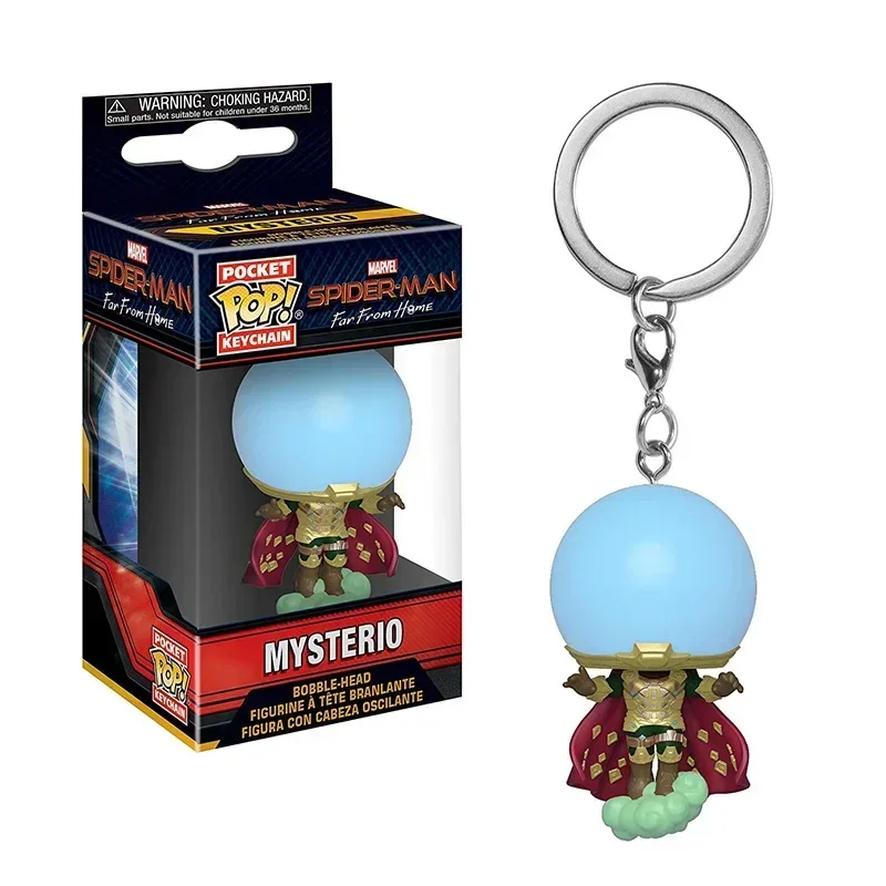NEW FUNKO POP Spider-Man Spider-GWEN GREEN GOBLIN ZOMBIE HUNTER SPIDEY Peter Parker Mysterio Keychain Vinyl Figure Toys - Image 7