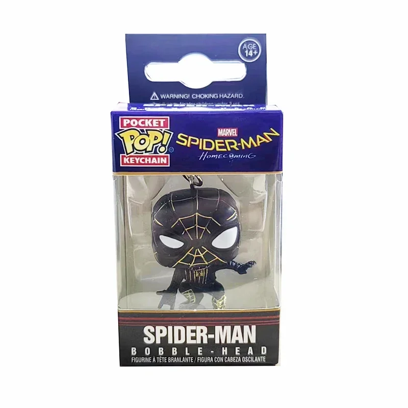 NEW FUNKO POP Spider-Man Spider-GWEN GREEN GOBLIN ZOMBIE HUNTER SPIDEY Peter Parker Mysterio Keychain Vinyl Figure Toys - Image 15