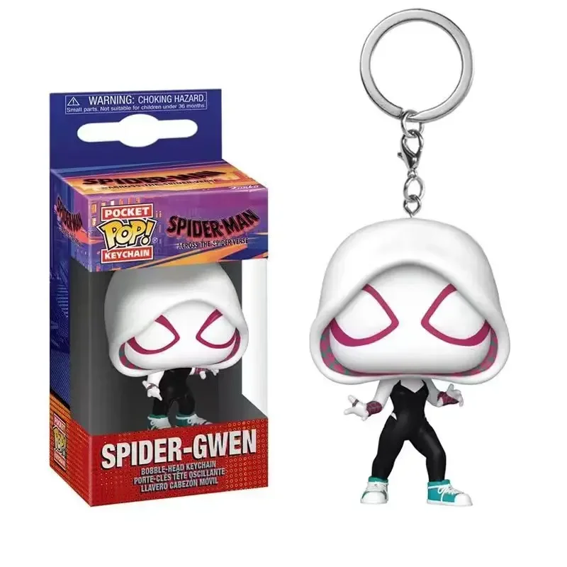 NEW FUNKO POP Spider-Man Spider-GWEN GREEN GOBLIN ZOMBIE HUNTER SPIDEY Peter Parker Mysterio Keychain Vinyl Figure Toys - Image 11